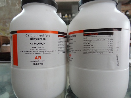 Calcium sulfate (CaSO4)